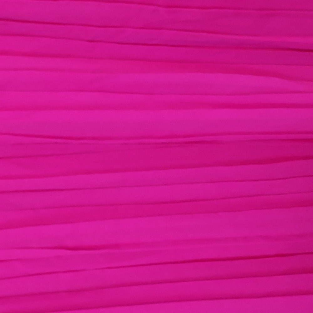 New Glamor Fuchsia Sleeveless Pleated Hem Dress - Picture 5 of 11